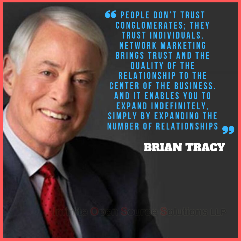 Brian Tracy network marketing mlm quotes network marketing