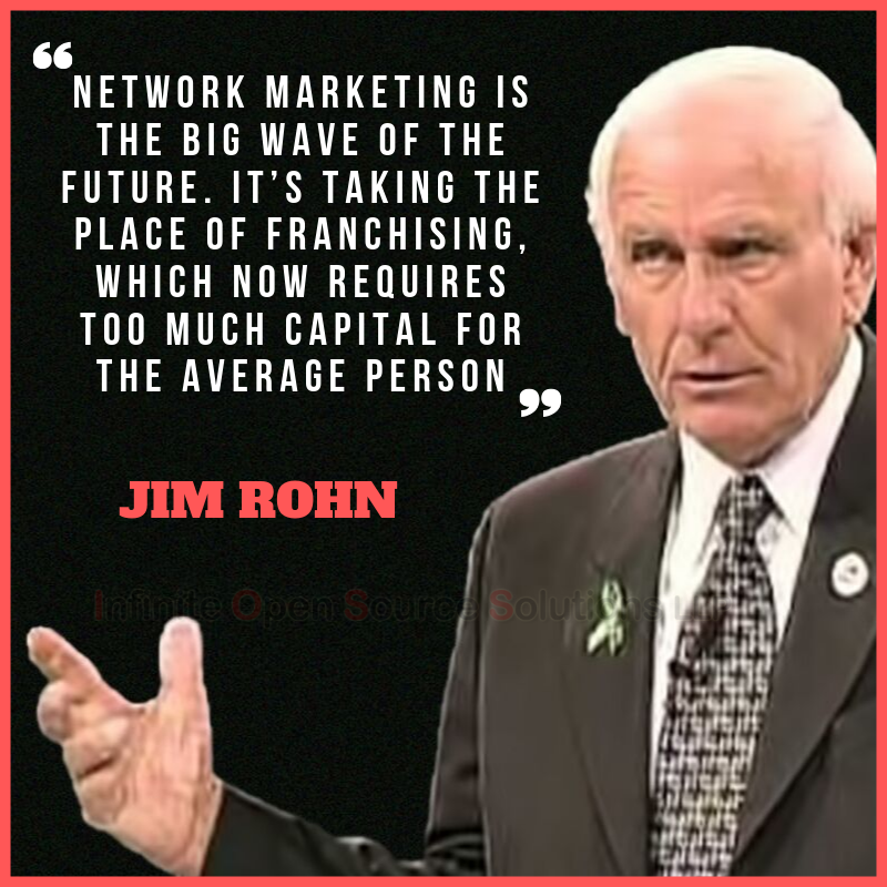 Jim rohn network marketing quotes