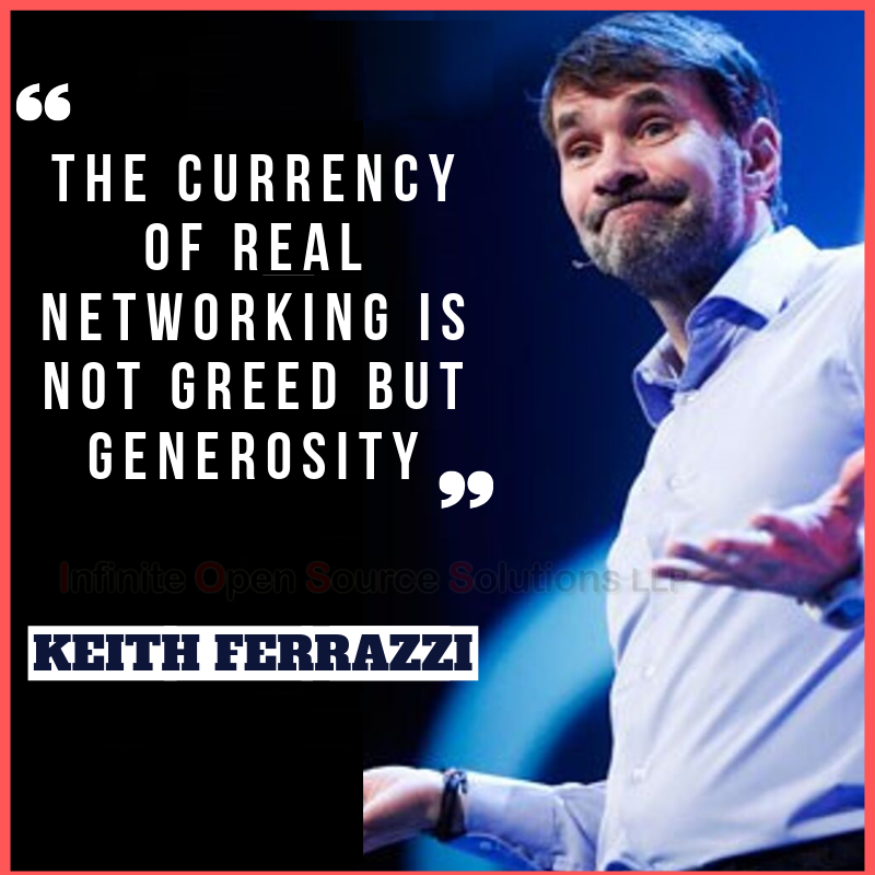 Keith Ferrazzi nework marketing quotes